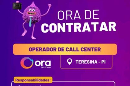 Vaga para Operador de Call Center