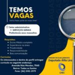 Vaga para Serviços Gerais