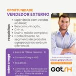 Vaga para Vendedor Externo