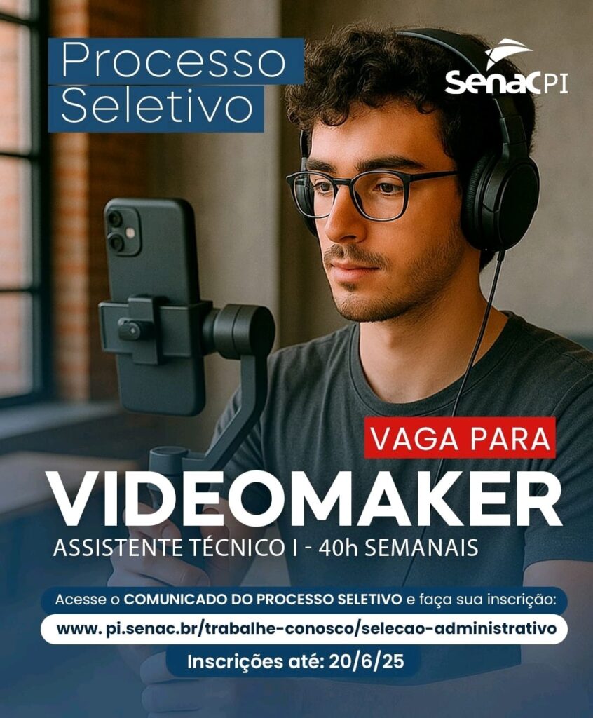 Vaga para Videomaker