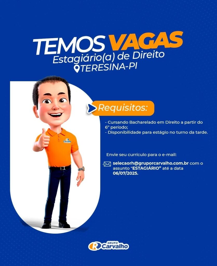 Vaga de Estágio para Direito