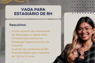 Vaga de Estágio para RH