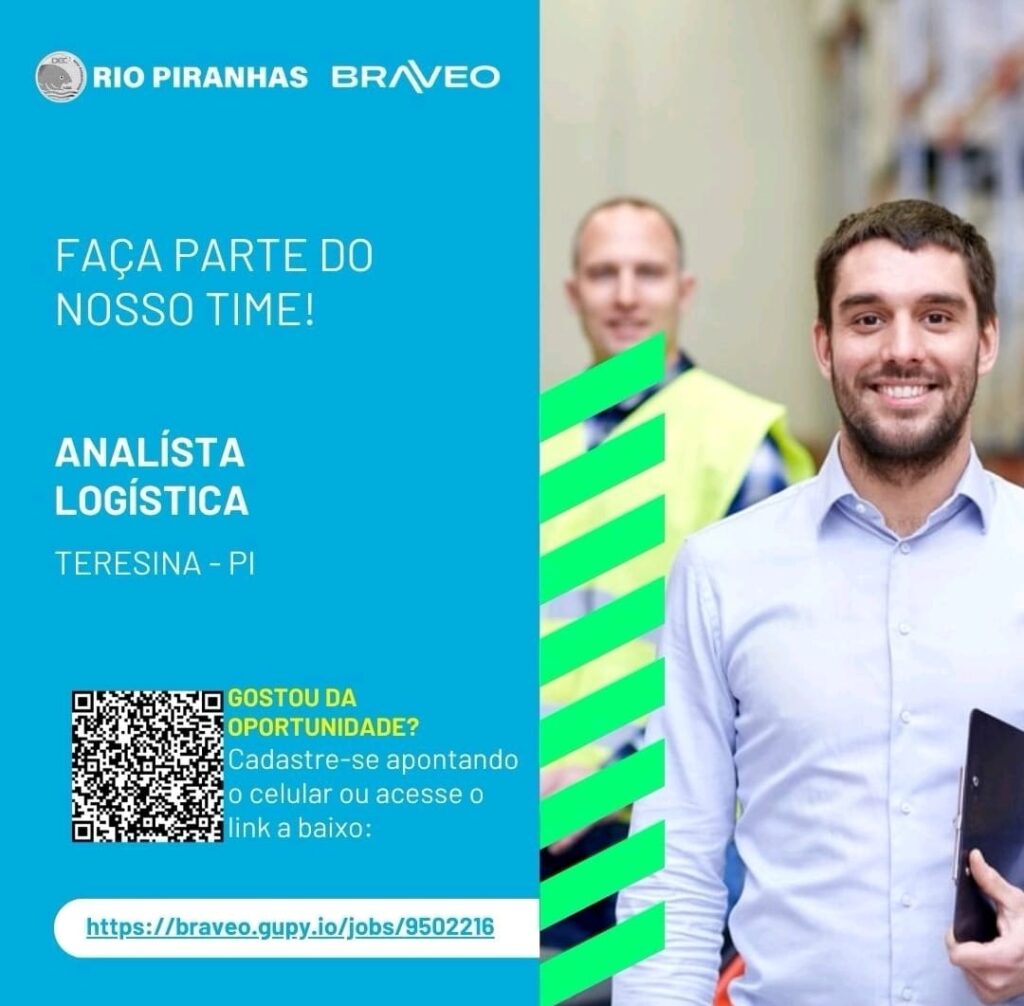 Vaga para Analista de Logística