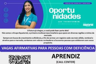 Vaga para Aprendiz (PCD)