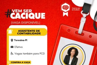 Vaga para Assistente de Contabilidade