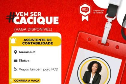 Vaga para Assistente de Contabilidade