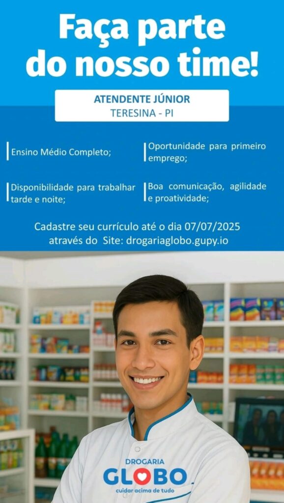 Vaga para Atendente Júnior