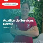 Vaga para Auxiliar de Serviços Gerais