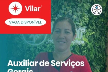 Vaga para Auxiliar de Serviços Gerais