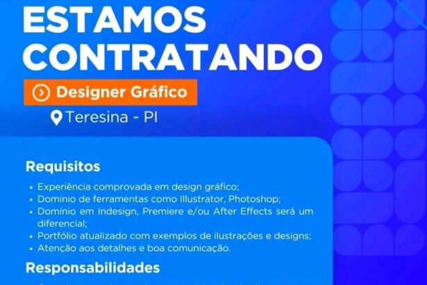 Vaga para Designer Gráfico