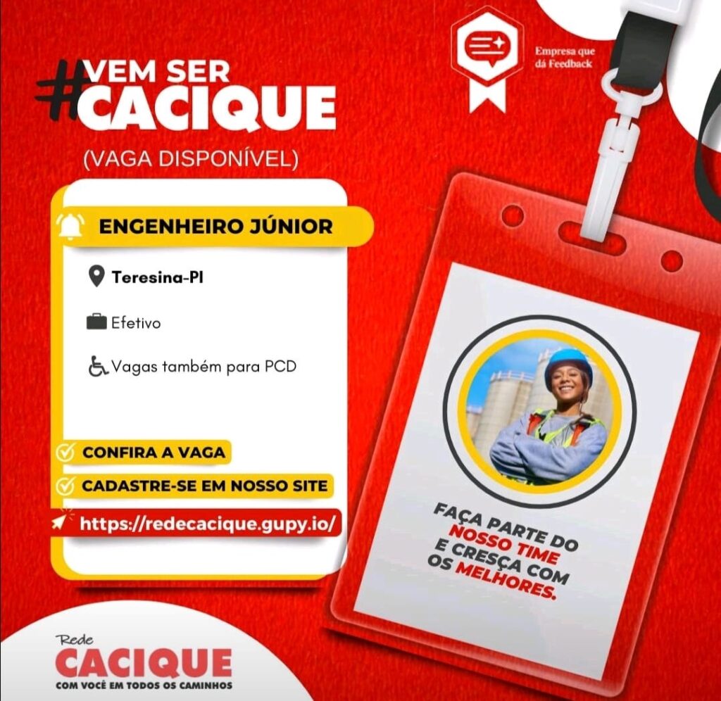 Vaga para Engenheiro Júnior