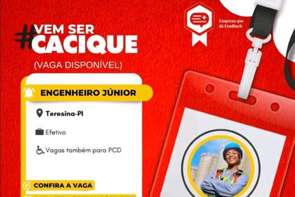 Vaga para Engenheiro Júnior