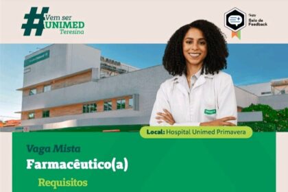 Vaga para Farmacêutico(a)