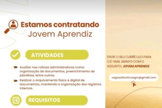 Vaga para Jovem Aprendiz