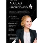 Vaga para Recepcionista