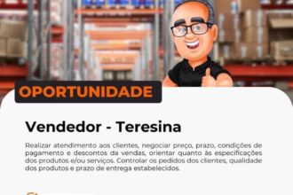 Vaga para Vendedor