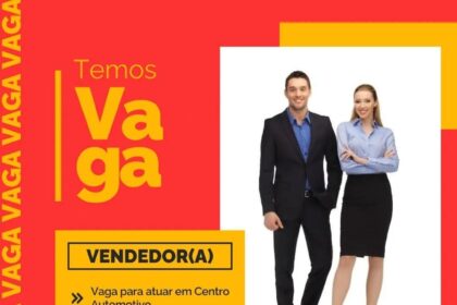 Vaga para Vendedor(a)