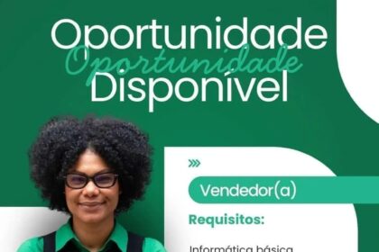 Vaga para Vendedor(a)