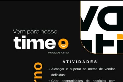 Vaga para Vendedor(a) Externo