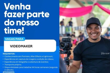 Vaga para Videomaker