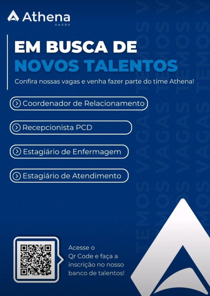 Vagas na Athena Saúde