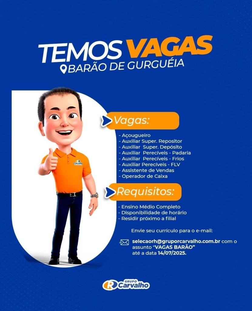 Vagas no R Carvalho em Barão do Gurgueia