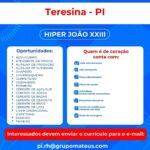Diversas vagas