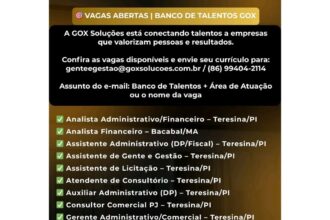 Diversas vagas