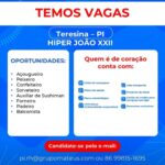 Diversas vagas