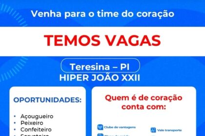 Diversas vagas
