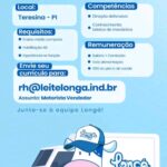 Vaga para Motorista Vendedor