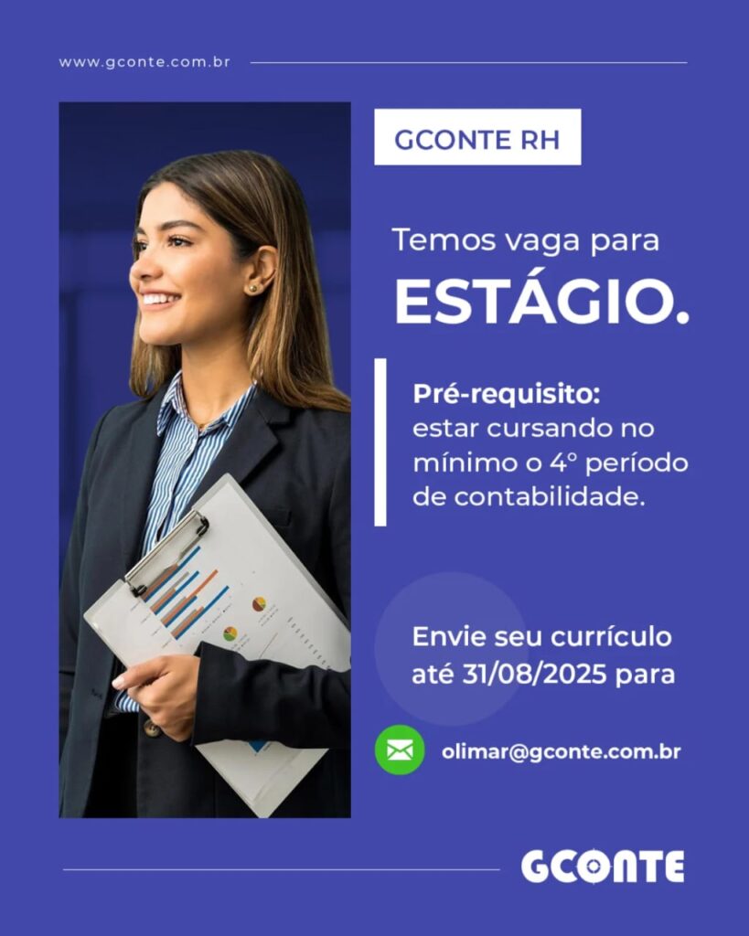 Vaga de Estágio para Ensino Superior
