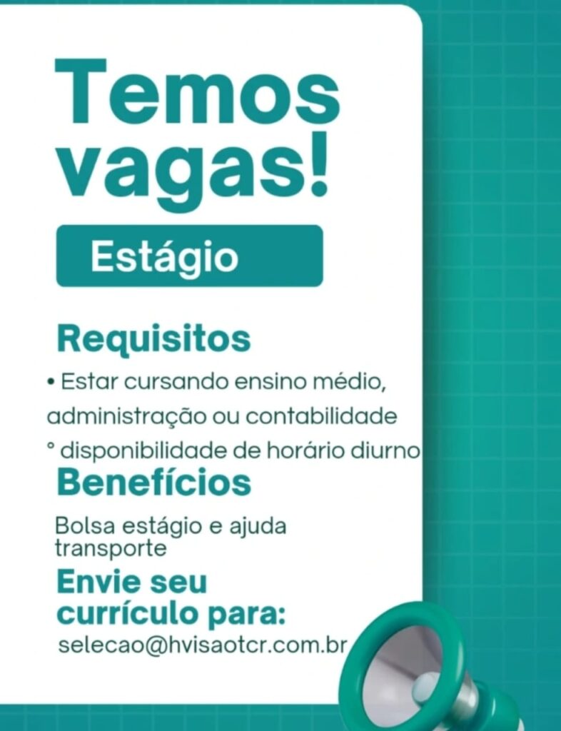 Vaga de Estágio para Ensino Superior