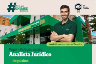 Vaga para Analista Jurídico