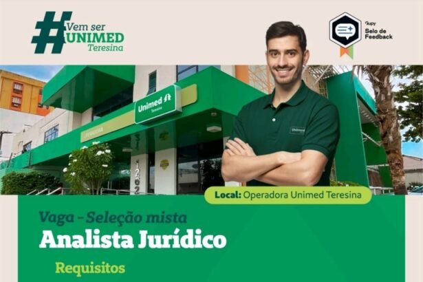 Vaga para Analista Jurídico