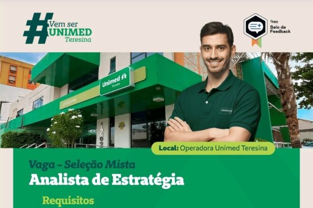 Vaga para Analista de Estratégia