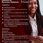 Vaga para Analista de RH em Teresina e Picos