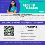 Vaga para Aprendiz (PCD)
