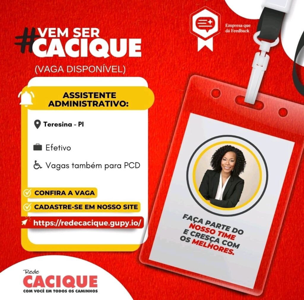Vaga para Assistente Administrativo