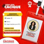 Vaga para Assistente Administrativo