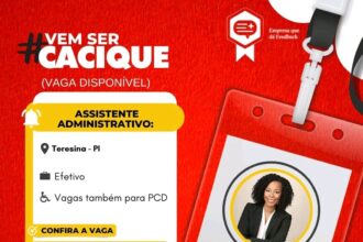 Vaga para Assistente Administrativo