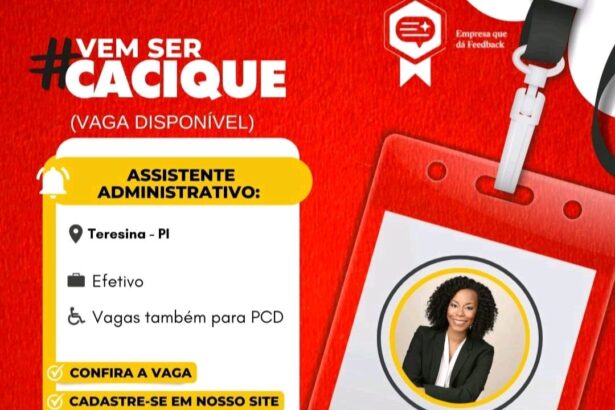 Vaga para Assistente Administrativo