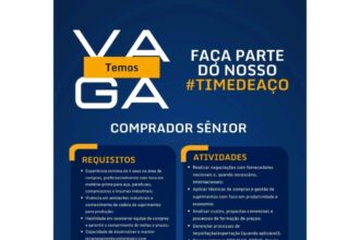 Vaga para Comprador Sênior