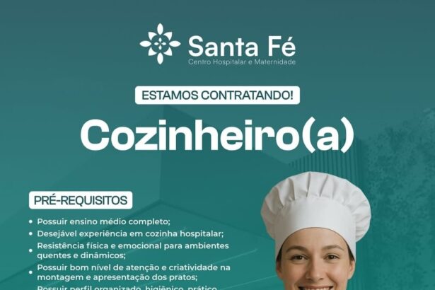 Vaga para Cozinheiro(a)
