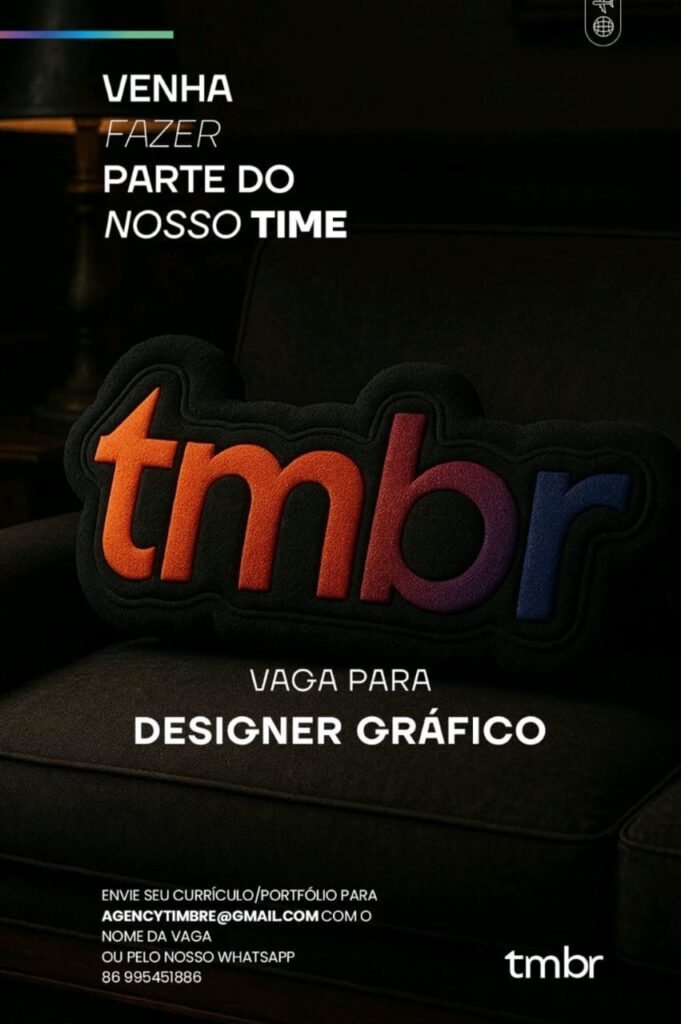 Vaga para Designer Gráfico