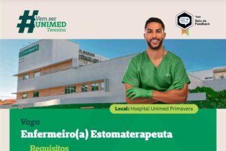 Vaga para Enfermeiro(a) Estomaterapeuta