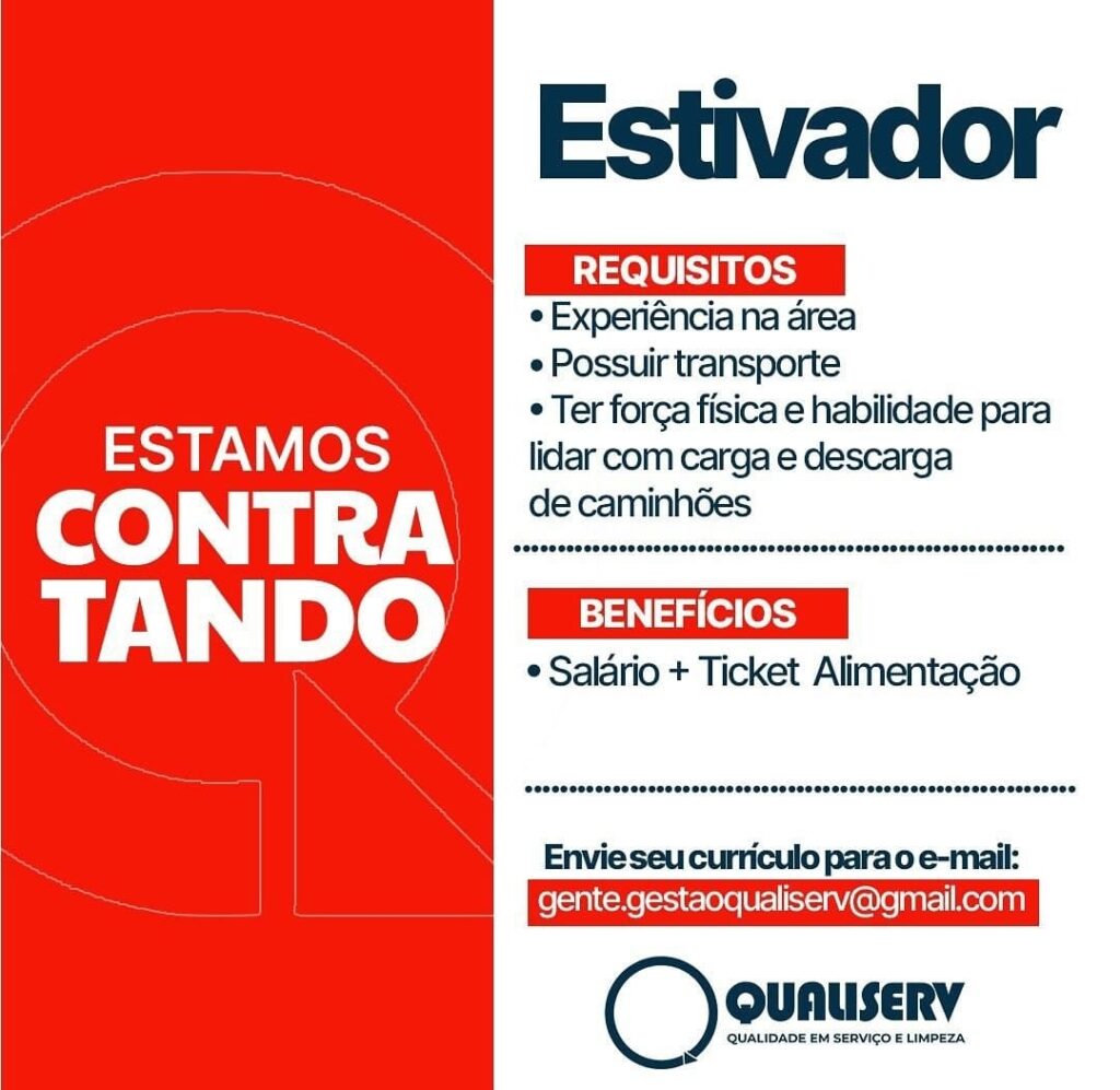 Vaga para Estivador