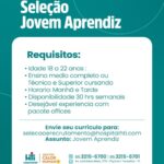 Vaga para Jovem Aprendiz