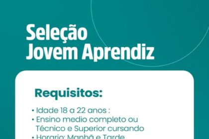 Vaga para Jovem Aprendiz