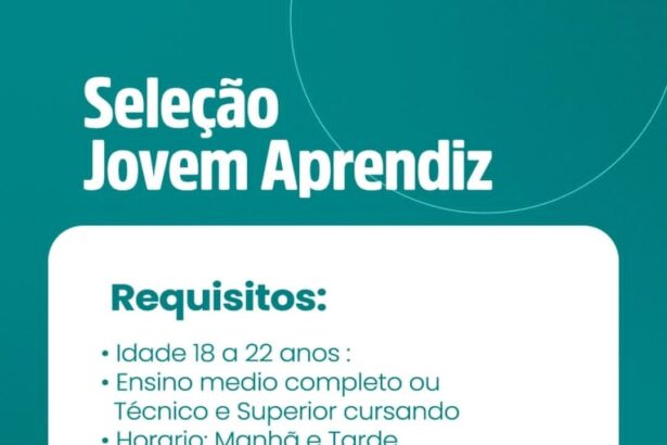 Vaga para Jovem Aprendiz